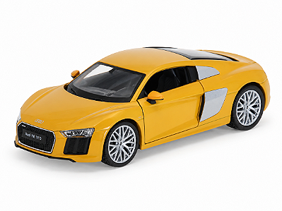 Audi R8 V10 2016 1:24 Welly Amarelo