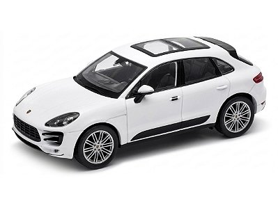Porsche Macan Turbo 1:24 Welly Branco