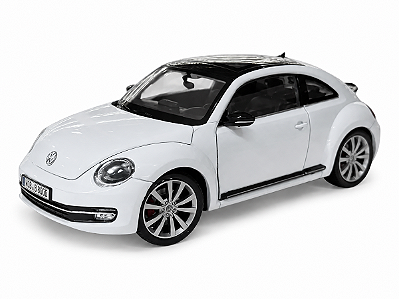 Volkswagen The Beetle 1:24 Welly Branco