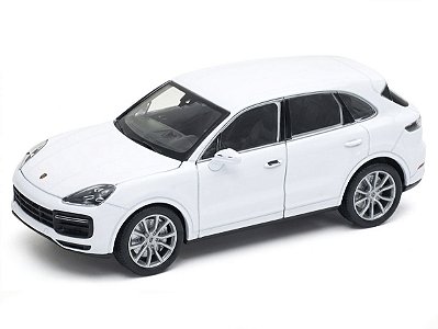 Porsche Cayenne Turbo 1:24 Welly Branco