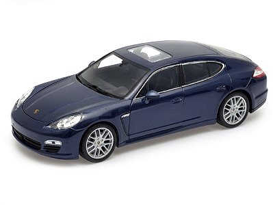Porsche Panamera S 1:24 Welly Azul