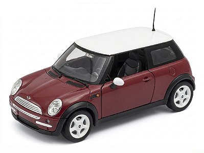 Mini Cooper 1:24 Welly Vermelho