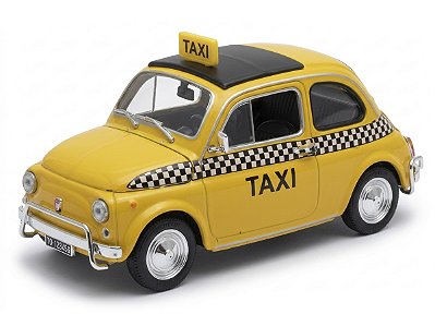 Fiat Nuova 500 1:24 Welly Amarelo