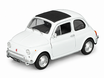 Fiat Nuova 500 1:24 Welly Branco