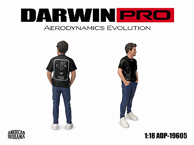 *** PRÉ-VENDA *** Figura DarwinPro x Teckwrap 1:18 American Diorama PV12943