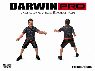*** PRÉ-VENDA *** Figura DarwinPro x Teckwrap 1:18 American Diorama PV12943