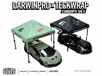 *** PRÉ-VENDA *** Tenda DarwinPRO x Teckwrap 1:64 American Diorama PV12943