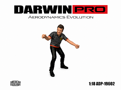 *** PRÉ-VENDA *** Figura DarwinPro x Teckwrap 1:18 American Diorama PV12943
