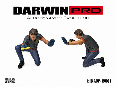*** PRÉ-VENDA *** Figura DarwinPro x Teckwrap 1:18 American Diorama PV12943
