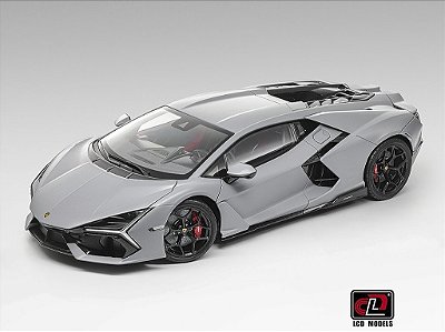 *** PRÉ-VENDA *** Lamborghini Revuelto 1:18 LCD Models Cinza PV13007