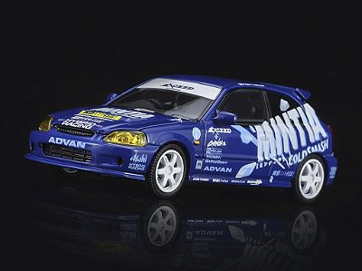 *** PRÉ-VENDA *** Honda Civic TYPE R (EK9) Exclusivo HK ToyCar Salon 2026 1:64 MOTORHELIX PV13007
