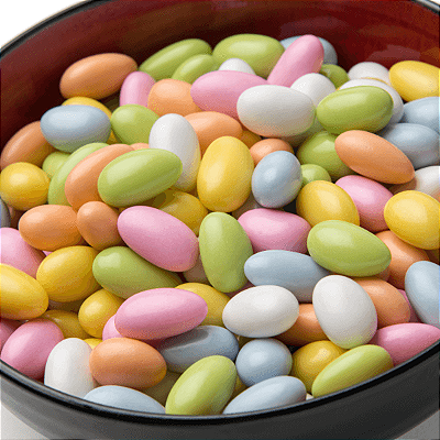 Amêndoa Confeitada Colorida Byblos - 500g