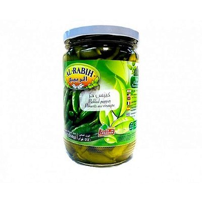 Pimenta Verde em Conserva Al Rabih 550g