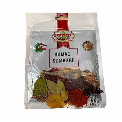 Semente de Sumac Zeenny 50g
