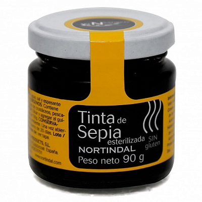 Nero Di Seppia Tinta De Lula Vidro 90g