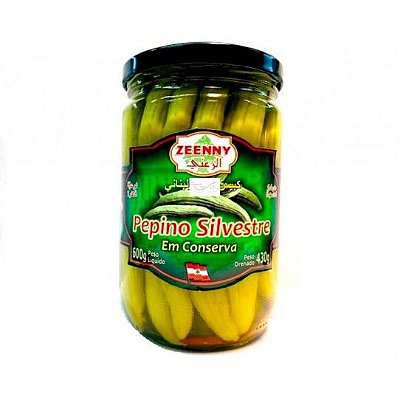 Pepino Silvestre em Conserva Zeenny 600g