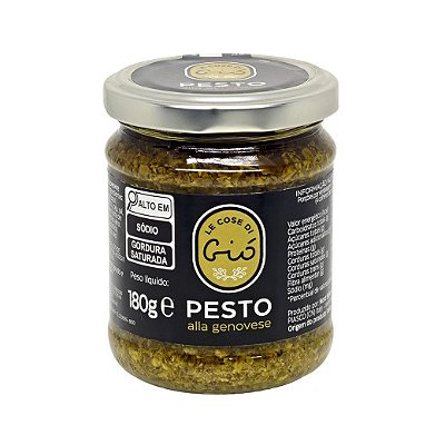 Molho Pesto Alla Genovese Le Cose Di Gio 180G