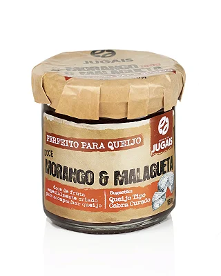 Geleia Para Queijos Doce De Morango e Malagueta -180g - Quinta De Jugais