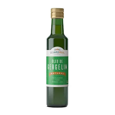 Óleo De Gergelim Natural Sésamo Real 250ml
