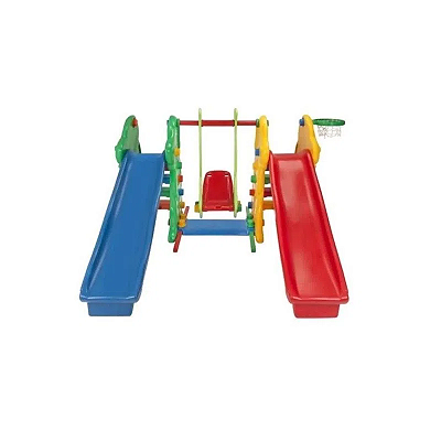 Escorregador Cachorrinho Duplo - Alpha Brinquedos