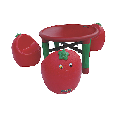 Mesa Fruta Morango Infantil - Ranni Play