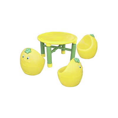 Conjunto Mesa e Banquetas Maracuja