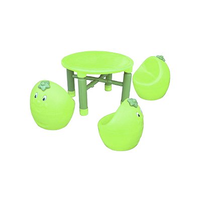 Conjunto Mesa e Banquetas Limão
