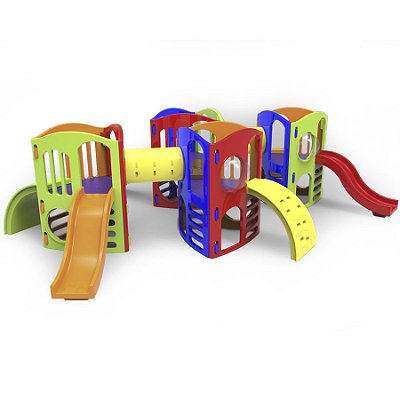 Playground Big Star IV Com Escorregador E Escada