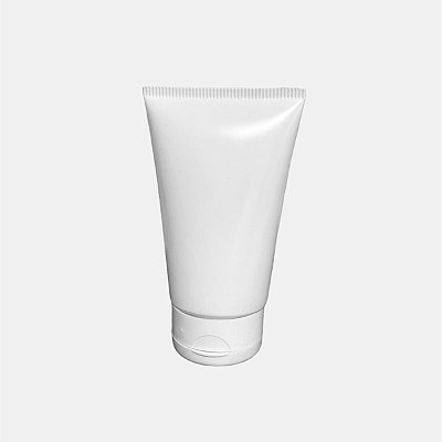 Bisnaga Plástica Branca Com Tampa Flip Top 110ml (50 Unidades)