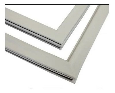 Borracha Gaxeta Visa Cooler 370l Polofrio 2401/2402- Kit 2pç