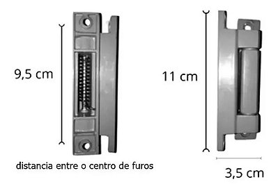 DOBRADIÇA 11 CM COM MOLA POLFRIO