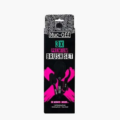 Kit De Escovas Para Limpeza Completa Muc-Off Brush Set 3x
