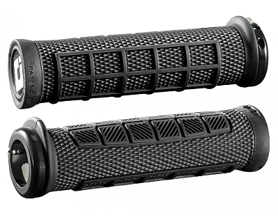 MANOPLA ODI BIKE ELITE PRO LOCK-ON (130MM) - PRETA