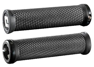 MANOPLA ODI BIKE ELITE MOTION LOCK-ON (130MM) - PRETO