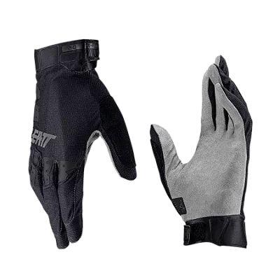 LUVA LEAT MTB X-FLOW 2.0 | PRET CINZA STEALTH