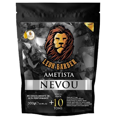 Pó Descolorante AMETISTA 10 tons 300G - Leon Barber