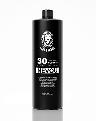 Água Oxigenada 30 Volumes 900ml Nevou Leon Barber