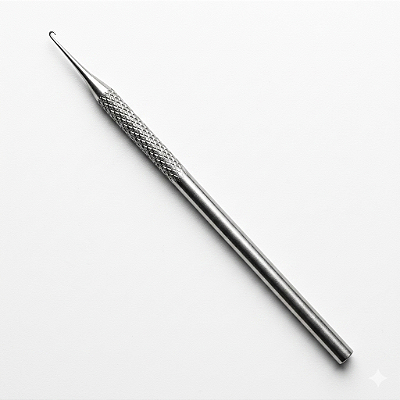 Agulha para Reflexo Aço Inox Leon Barber