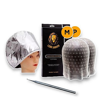 Kit Touca P e M com Touca Térmica 127V e Agulha incluso