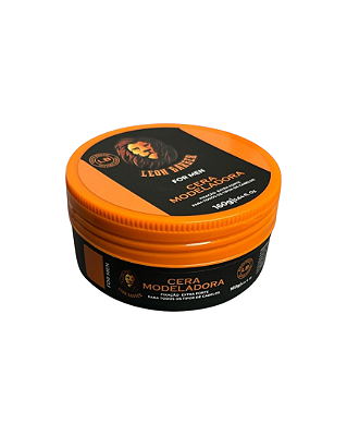 Cera Modeladora para cabelo fixação extra forte Leon Barber 160g