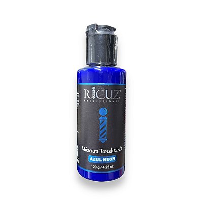 Tonalizante Azul Neon Ricuz Profissional 120ml
