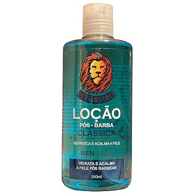 Loção Pós Barba Clássica Men Care Leon Barber 500ml