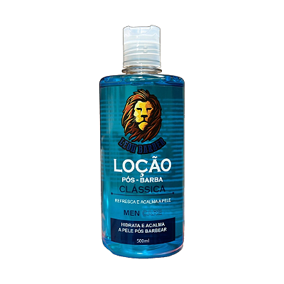 Loção Pós Barba Clássica Men Care Leon Barber 500ml