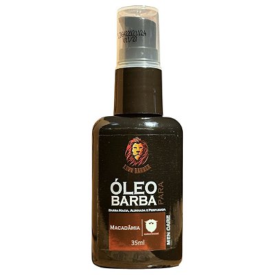 Óleo para Barba Macadâmia Men Care Leon Barber 35ml