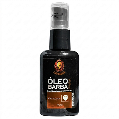 Óleo para Barba Macadâmia Men Care Leon Barber 35ml
