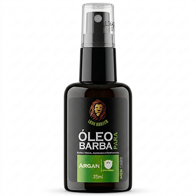 Óleo para Barba Argan Men Care Leon Barber 35ml