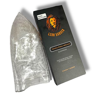 Touca para Reflexos Multifuros Siliconada Leon Barber 10mm 8mm