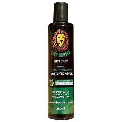 Condicionador para Cabelo e Barba Fortificante Men Care Leon Barber 250ml