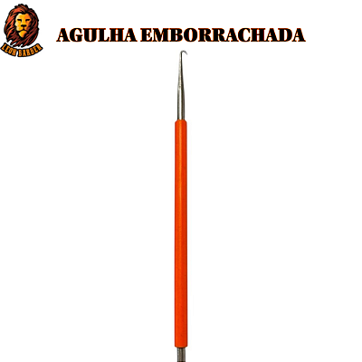 Agulha Aço Inox emborrachada para Reflexo Leon Barber Laranja