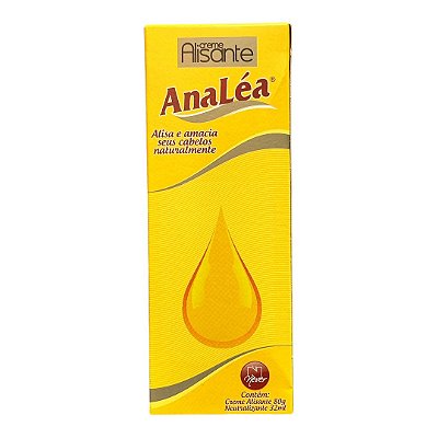Creme Alisante amaciante 80g Analéa